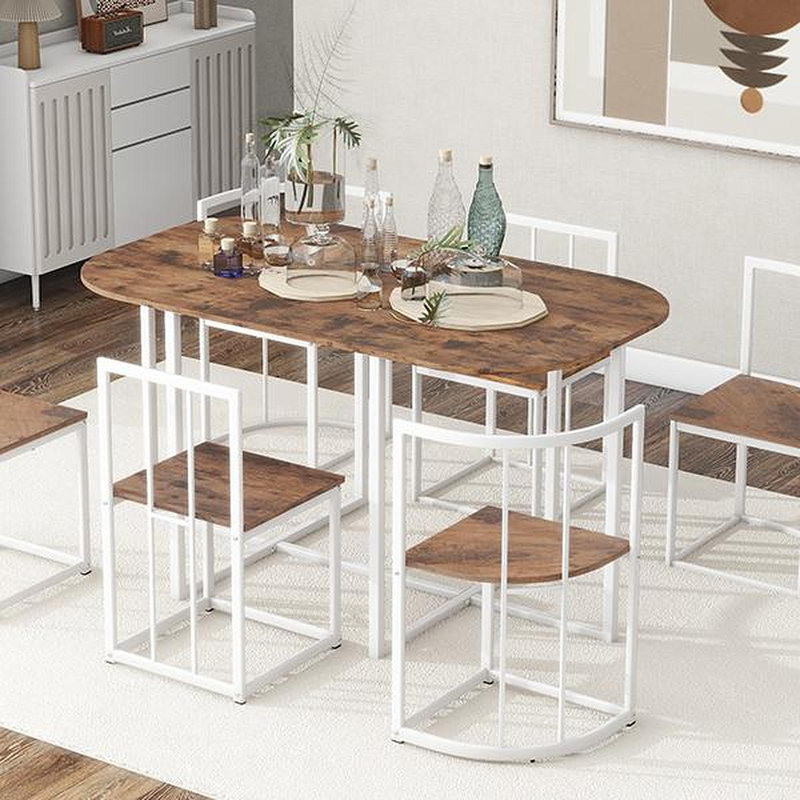 Ensemble de table de salle à manger 7 pièces Modern