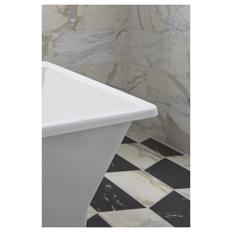 Rêve® 67" x 36" Freestanding Soaking, White