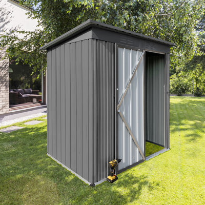 Metal Garden Shed, Outdoor Storage, Weather-Resistant