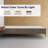 Karvin 15" Premium Velvet Material Wood Box Spring/Bed Frame, Durable, Stylish, Multi Color-88933189-88933194