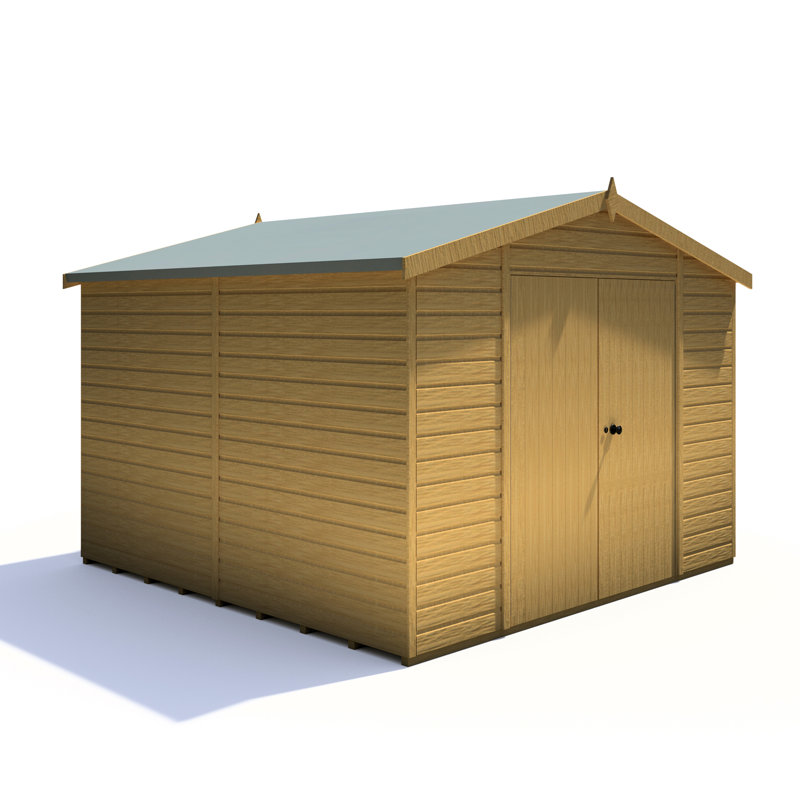 Shire 10 Ft. W x 10 Ft. D Workshop Shed, Yes