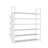 6 Tier Shoe Rack Storage For 24-30 Pairs Shoe And Boot, Shoe Organizer With Hook And Side Pocket Free Standing Long Shoe Shelf Tall Shoe Rack Organizer-2032675512