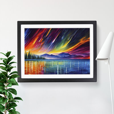 Special Aurora Borealis Vol.3 Abstract - Single Picture Frame Print