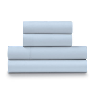  500 Thread 100% Cotton Sateen Sheet Set (4PC.)