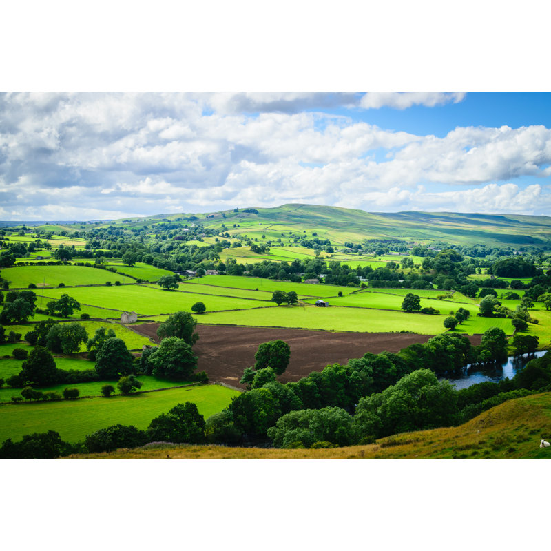 Rural Farmland In Herefordshire - Wrapped Canvas Print, 30cm H x 46cm W x 3.8cm D