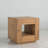 Oak Finish End Table