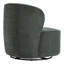 Coarse Linen Swivel Chair