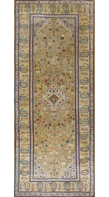 Hand Knotted Wool Area Rug