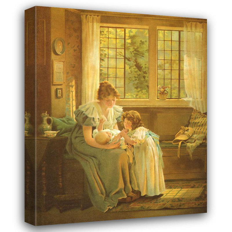 Bon matin, bébé, H 46 po x l 36 po
