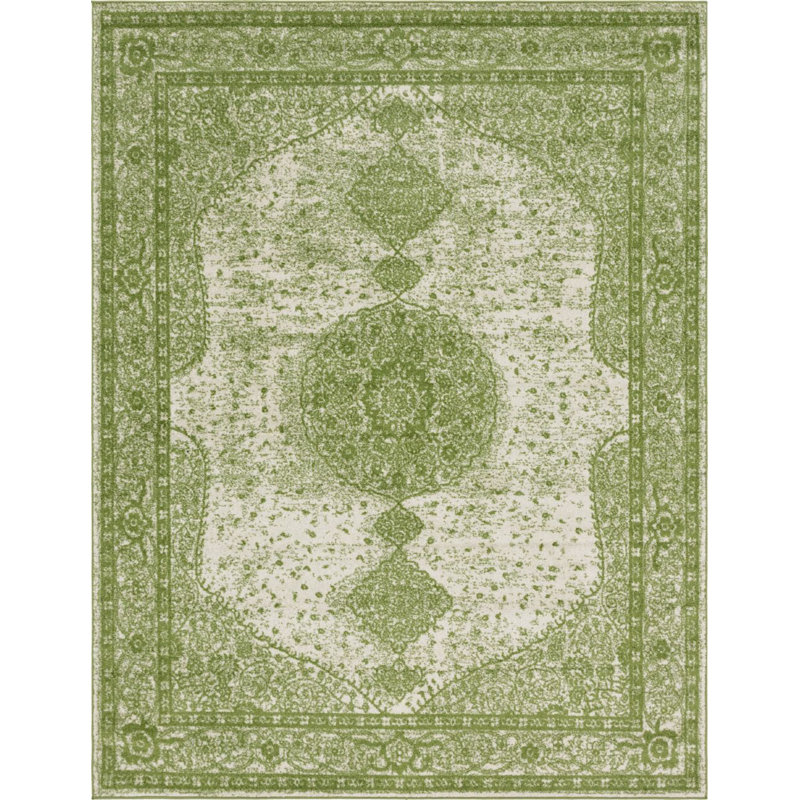 Geometric Indoor Rug, Rectangle 9' x 12'