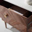 Commode en marbre 2 tiroirs Cora Rose