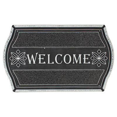 Metallic Welcome Door Mat Doormat