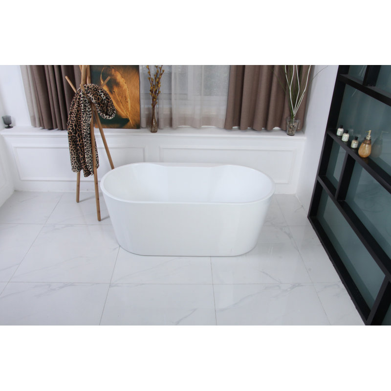 Kingston 66" x 32" Soaking Bathtub