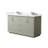 Strada Freestanding Double Bathroom Vanity with Cultured Marble Top-114679521-114679520-134639120
