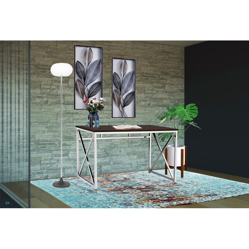 Office Workspace Desk MDF/Chrome