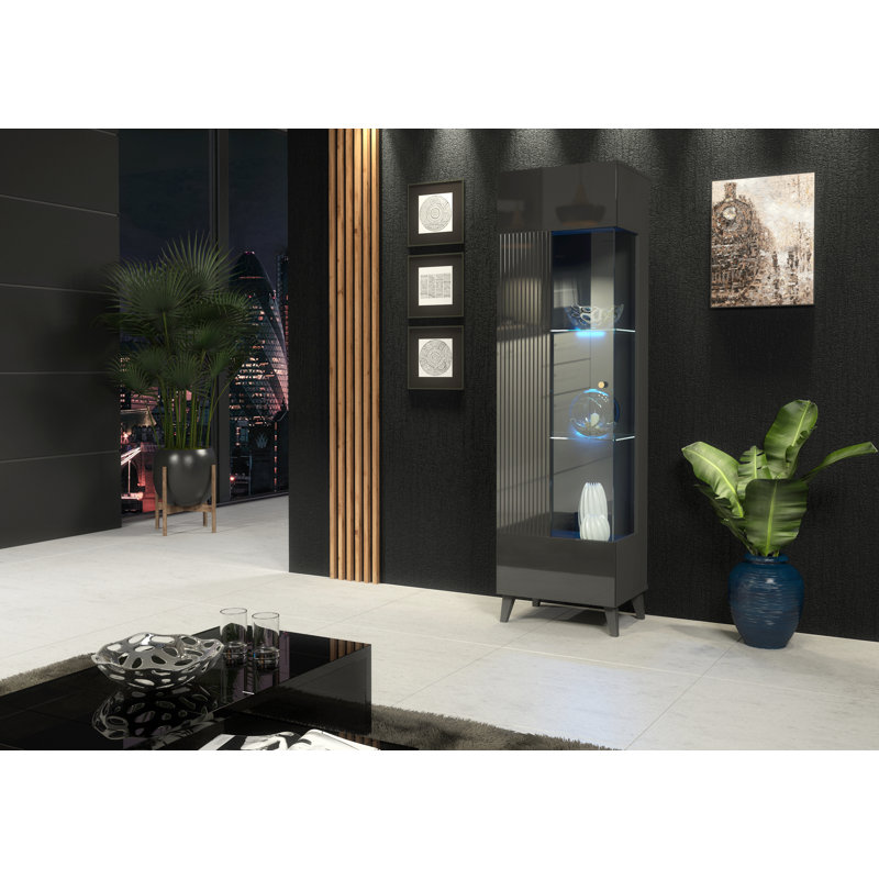Azzurro Display Cabinet, Blue