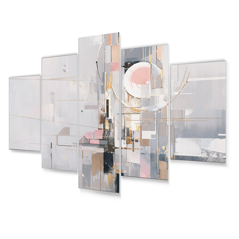 Comyns - Cubism Metal Art Print Set