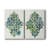 Algae and Azule Motif I-Premium Gallery Wrapped Canvas -Ready to Hang-531766118