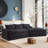 Boneless 133.9" Pure Sponge Soft Seat Sofa-841448342