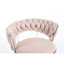 2 tabourets de bar roses, hauteur réglable, base et repose-pieds, coussin en velours, structure en métal robuste, capacité de charge allant jusqu'à 300 lb, hauteur, base, revêtement, rembourrage en mousse, rotation à 360 °, simple