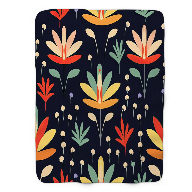 Throw Blanket, 50" W x 60" L