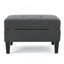 Repose-pieds de rangement polyvalent avec compartiment caché, parfait pour les sièges supplémentaires et l'organisation des objets essentiels dans n'importe quelle pièce.-49101601