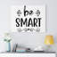 Be Smart - Wrapped Canvas Print-2002266593