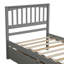 Lit plateforme simple avec deux tiroirs-1809307746