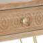 Asya 80cm Solid Wood Top Console Table