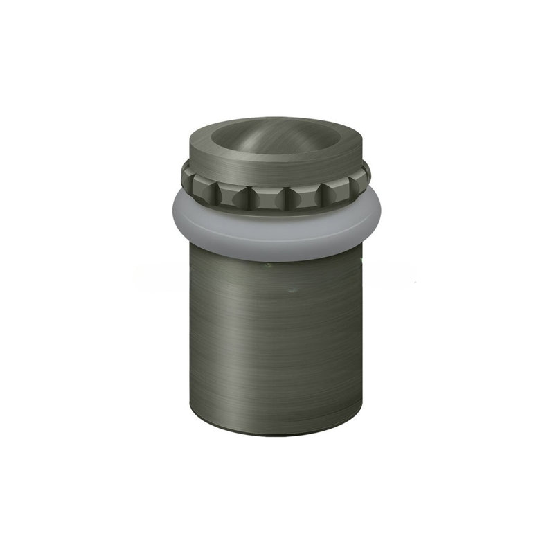 Capuchon de plancher universel rond 2-1 / 8 po Deltana UFBP5000U15A, Nickel antique