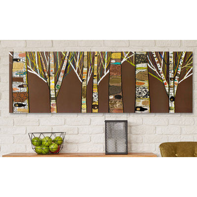 " Birch Tree Forest " Painting