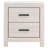 Brantford Coastal White 2-Drawer Nightstand-125817885