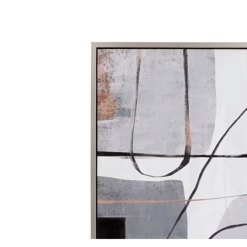 Ensemble de 2 normes standards encadrées sur toile