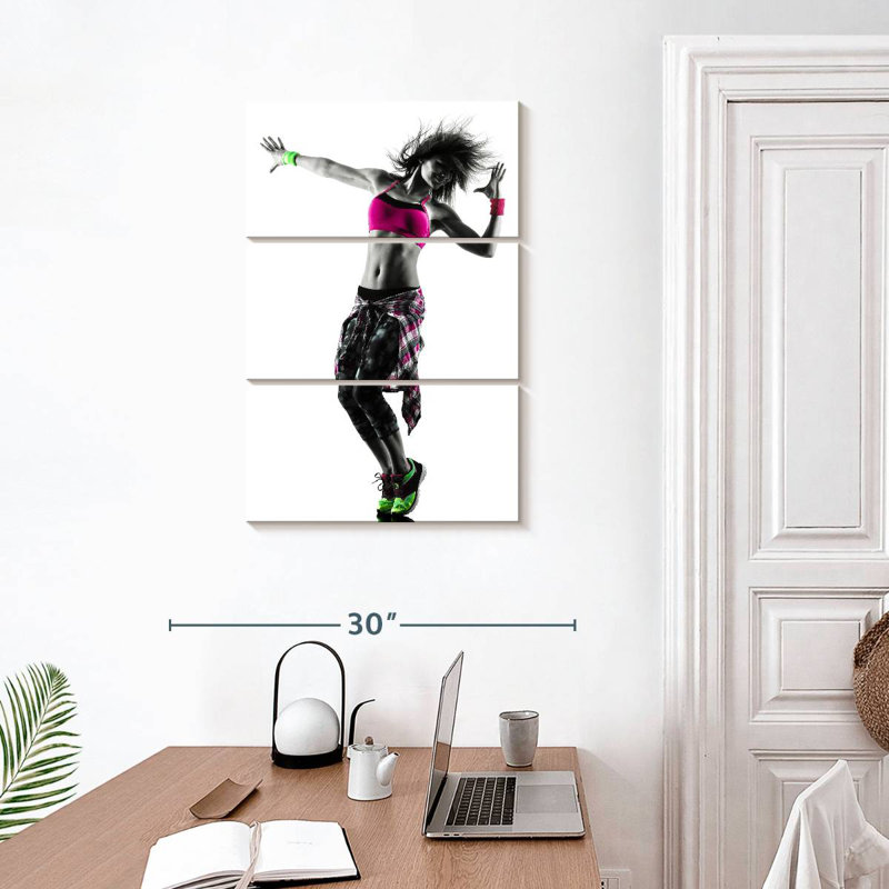 Senne Zumba Dancer, 32" H x 20" W