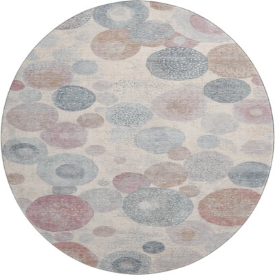 Premium Machine Washable Jakiyra AMF1896 Geometric Rug