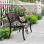 Dutra Aluminum Outdoor Bench-1226256129