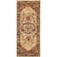 Tapis abstrait brun / rouge Alameda-2054621490
