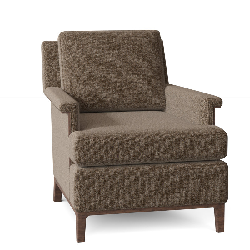 Fauteuil l 28,5 po Libby Langdon, Noisette (9508 17), Anthracite