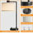 Set Of 2 Fully Stepless Dimmable Black Table Lamps