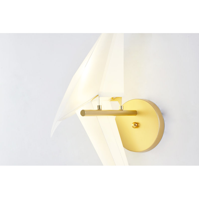 Steves Eclectic 1-Light Bird LED Armed Sconce