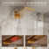 22" Wall-Mount LED Bluetooth Music Thermostatic Rainfall Complete Shower System with Rough in-Valve