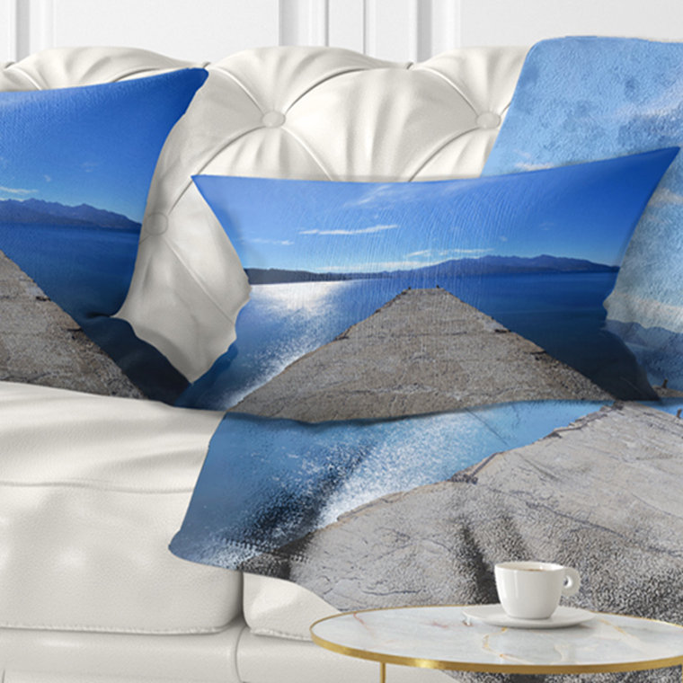 Landscape Reversible Throw Pillow