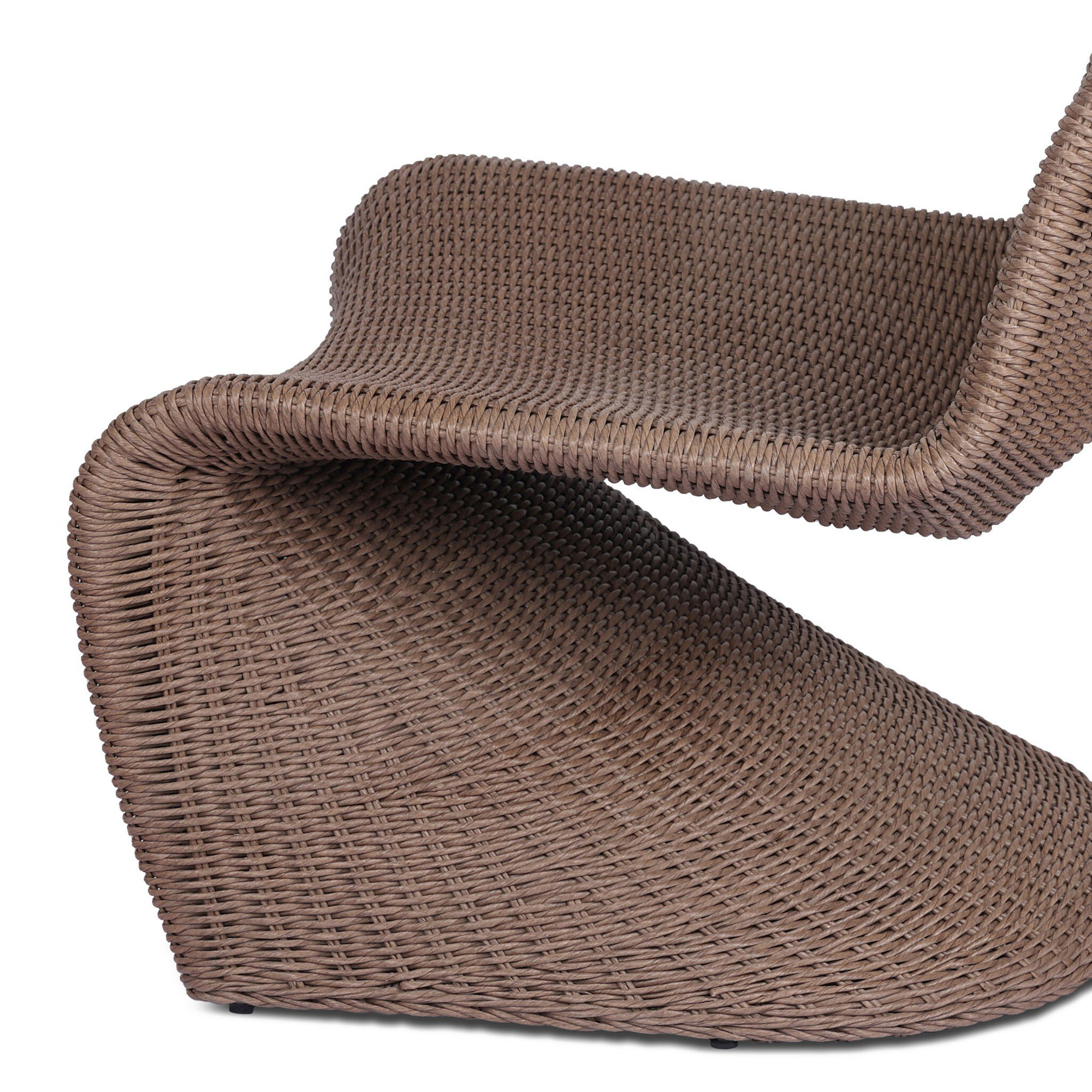 Daughtery Patio Chair, Walnut