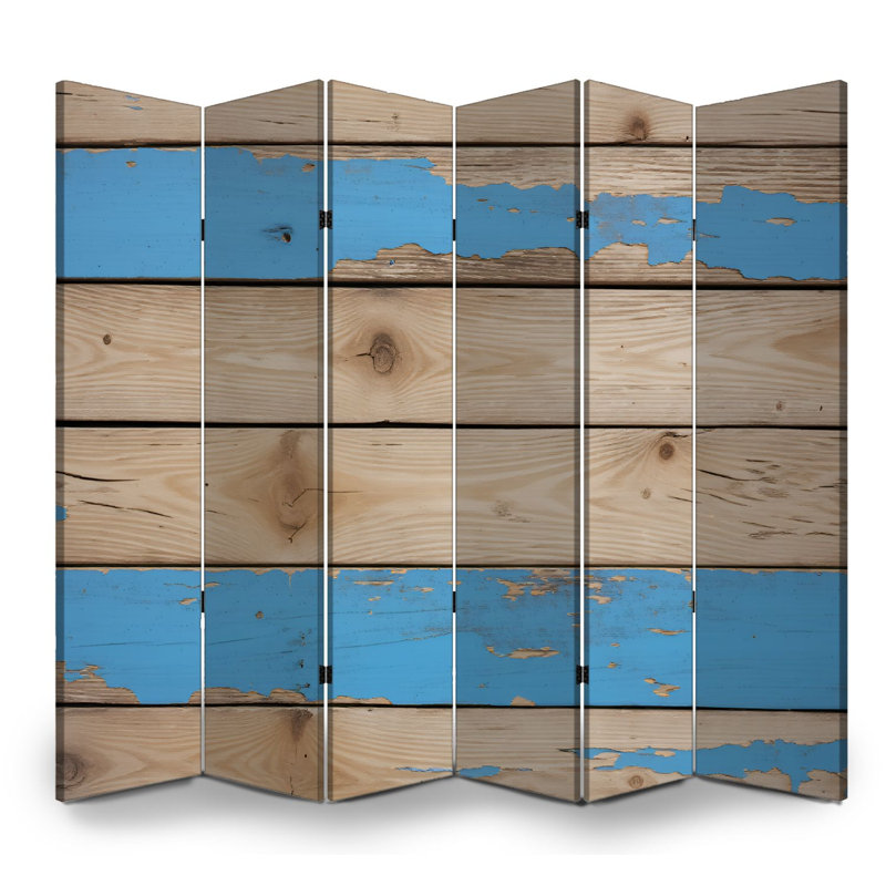 Cloison pliante 6 panneaux paravent Royal Rustic