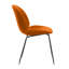 Anitra 45cm H Velvet Upholstered Metal Upholstered Back Side Chair-1328622897