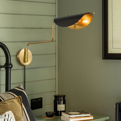 Jale Plug-in Swing Arm Sconce