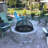 Easy Access Round Steel Spark Screen with Hinged Door - 40"-1264475995