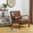 Jabarius Faux Leather Armchair-224800028