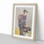 Fourth Iwai Hanshiro by Katsukawa Shunsho - Picture Frame Painting Print-55620782-55620785