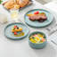 12 Pcs Ceramic Dinnerware Set, Dinner Plates, Dessert Plates And Soup Plates For 4 Person, Beige Set-1118238326